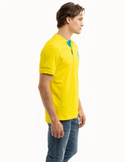 U.S. Polo Assn. SOLID PIQUE DOUBLE LOGO POLO SHIRT -Glimmera Cloth Shop 11C6063O BZYW 7904