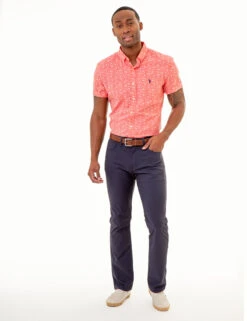 U.S. Polo Assn. SLIM STRAIGHT 5 POCKET STRETCH PANTS -Glimmera Cloth Shop 11C615NA CUNV 86368