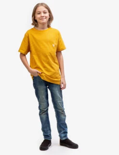 U.S. Polo Assn. BOYS DASH STRIPE CREW NECK T-SHIRT -Glimmera Cloth Shop 12A2330W CIGO 3904