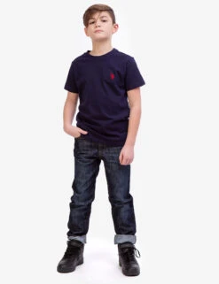 U.S. Polo Assn. BOYS BASIC CREW NECK T-SHIRT -Glimmera Cloth Shop 12A68104 CLNV 5424