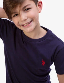 U.S. Polo Assn. BOYS BASIC CREW NECK T-SHIRT -Glimmera Cloth Shop 12A68104 CLNV 5435