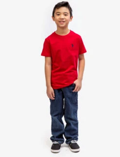 U.S. Polo Assn. BOYS BASIC CREW NECK T-SHIRT -Glimmera Cloth Shop 12A68104 ERED 4107