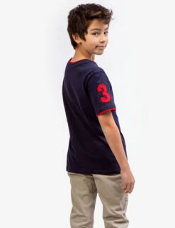 U.S. Polo Assn. BOYS BASIC V-NECK T-SHIRT -Glimmera Cloth Shop 12A68204 CLNV 3940