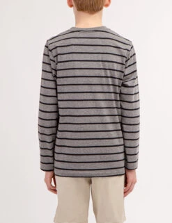 U.S. Polo Assn. BOYS LONG SLEEVE STRIPE T-SHIRT -Glimmera Cloth Shop 12C13104 CPGY 68574
