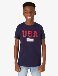 U.S. Polo Assn. BOYS USA GRAPHIC JERSEY T-SHIRT