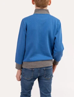 U.S. Polo Assn. BOYS QUARTER ZIP FLEECE PULLOVER -Glimmera Cloth Shop 12C2268S BRKB 68653