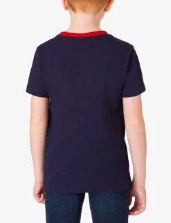 U.S. Polo Assn. BOYS RINGER CREW NECK T-SHIRT -Glimmera Cloth Shop 12C24404 CLNV 83418