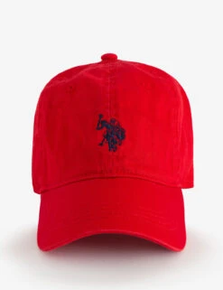 U.S. Polo Assn. BOYS TWILL SMALL CENTER LOGO HAT -Glimmera Cloth Shop 12C266AA ERED front