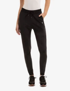 U.S. Polo Assn. VELOUR JOGGER -Glimmera Cloth Shop 21 54799V BLCK 3651