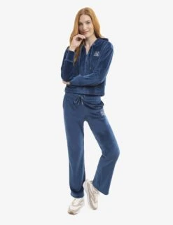 U.S. Polo Assn. VELOUR FULL ZIP EMBELLISHED HOODIE -Glimmera Cloth Shop 21 62769V BUOP TOP 3759 ed7e449a 9296 4956 9a63 5959d14128d0