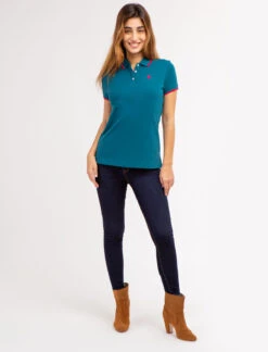 U.S. Polo Assn. TIPPED SOLID POLO SHIRT -Glimmera Cloth Shop 213160ZH HDTL 69122