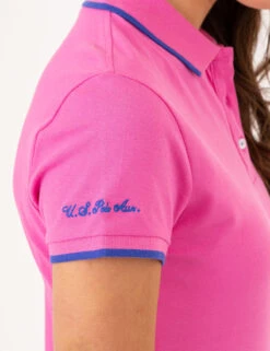 U.S. Polo Assn. TIPPED SOLID POLO SHIRT -Glimmera Cloth Shop 213160ZH PKPZ 75731