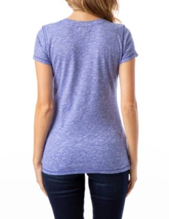 U.S. Polo Assn. SPACE DYE V-NECK T-SHIRT -Glimmera Cloth Shop 214239PO DKLP 5434