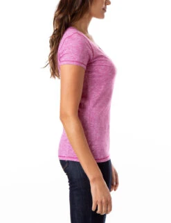 U.S. Polo Assn. SPACE DYE V-NECK T-SHIRT -Glimmera Cloth Shop 214239PO HLBR 5439