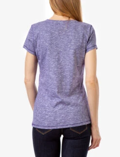 U.S. Polo Assn. SPACE DYE V-NECK T-SHIRT -Glimmera Cloth Shop 214239PO PLAU 10820