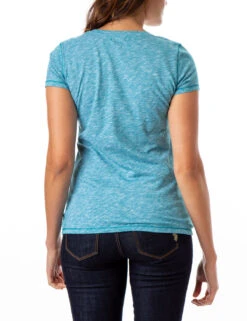 U.S. Polo Assn. SPACE DYE V-NECK T-SHIRT -Glimmera Cloth Shop 214239PO YNTQ 5430