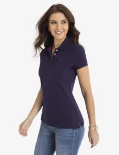 U.S. Polo Assn. SOLID PIQUE POLO SHIRT -Glimmera Cloth Shop 214894ZH NVRD 5533