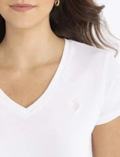 U.S. Polo Assn. V-NECK T-SHIRT -Glimmera Cloth Shop 21492006 OPWH 5840