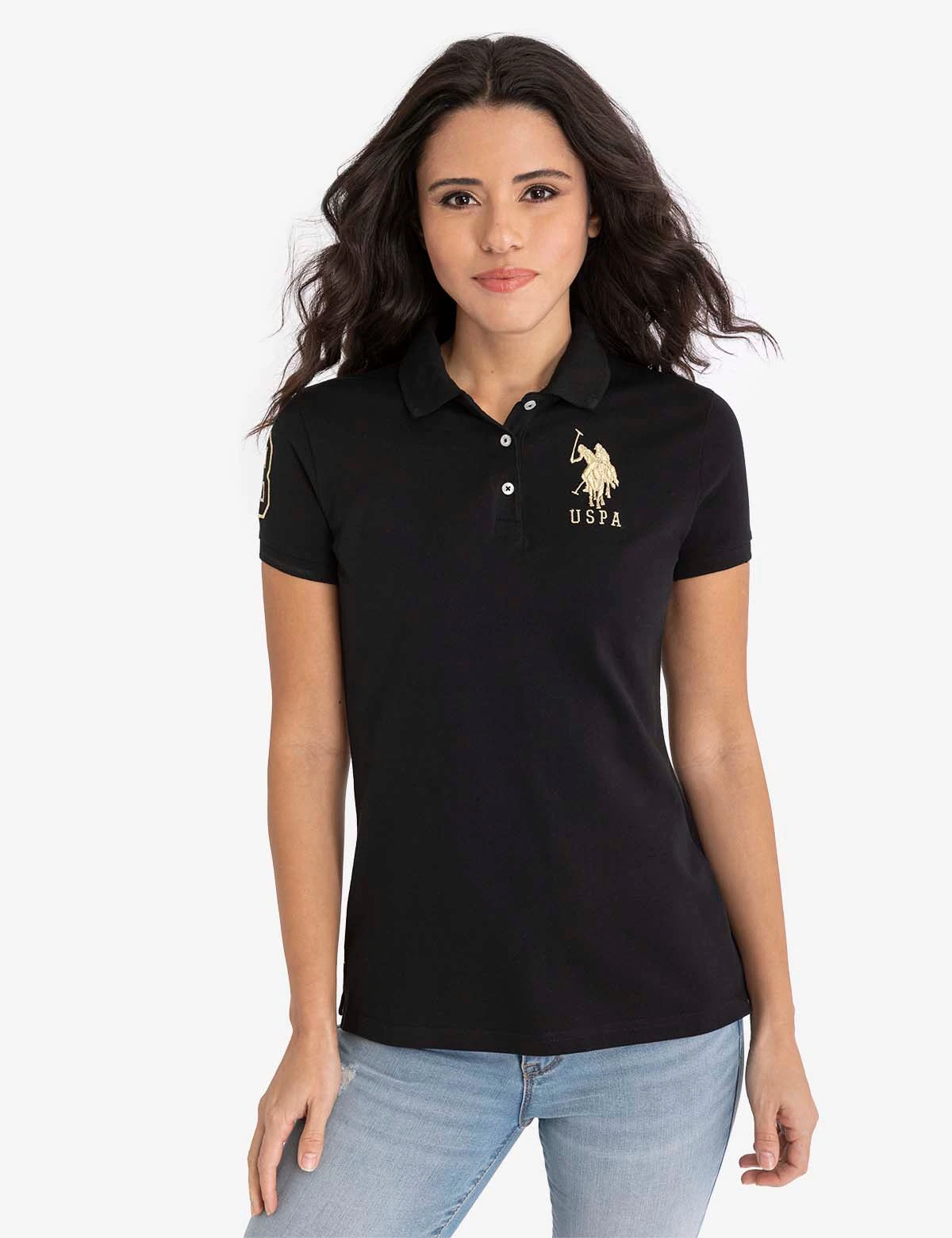 U.S. Polo Assn. USPA METALLIC PRINT POLO SHIRT 7 U.S. Polo Assn. USPA METALLIC PRINT POLO SHIRT - Image 7