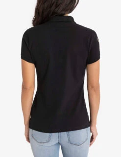 U.S. Polo Assn. USPA METALLIC PRINT POLO SHIRT 29 U.S. Polo Assn. USPA METALLIC PRINT POLO SHIRT -Glimmera Cloth Shop 214968ZH BLCK 6526