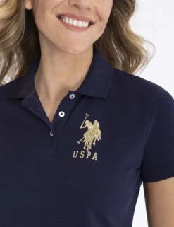 U.S. Polo Assn. USPA METALLIC PRINT POLO SHIRT 23 U.S. Polo Assn. USPA METALLIC PRINT POLO SHIRT -Glimmera Cloth Shop 214968ZH NAVY 6122