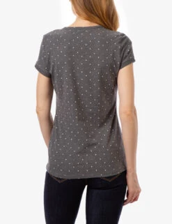 U.S. Polo Assn. DOT V-NECK T-SHIRT -Glimmera Cloth Shop 21497006 DRGY 10733