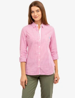U.S. Polo Assn. STRIPED POPLIN LONG SLEEVE SHIRT -Glimmera Cloth Shop 21497589 ELFU 65296