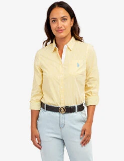 U.S. Polo Assn. STRIPED POPLIN LONG SLEEVE SHIRT -Glimmera Cloth Shop 21497589 SCRY 65314