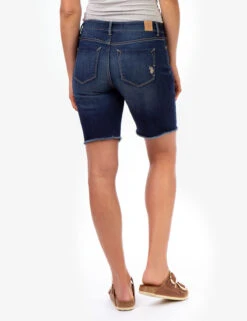 U.S. Polo Assn. DENIM BERMUDA SHORTS -Glimmera Cloth Shop 215351DQ BLUE bot 13800