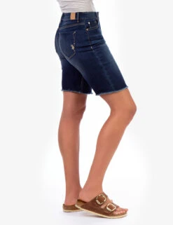 U.S. Polo Assn. DENIM BERMUDA SHORTS -Glimmera Cloth Shop 215351DQ BLUE bot 13802