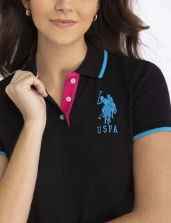 U.S. Polo Assn. TRIPLE CROWN SOLID POLO SHIRT -Glimmera Cloth Shop 215399ZH BKBL 5591