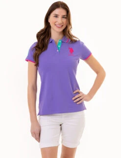 U.S. Polo Assn. TRIPLE CROWN SOLID POLO SHIRT -Glimmera Cloth Shop 215399ZH PUHZ 0566