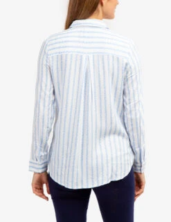 U.S. Polo Assn. LONG SLEEVE PRINTED WOVEN SHIRT -Glimmera Cloth Shop 215406EA OABL 65389