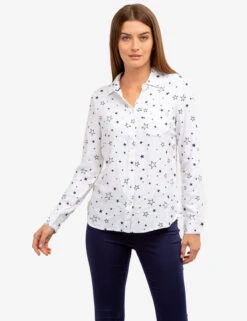 U.S. Polo Assn. LONG SLEEVE PRINTED WOVEN SHIRT -Glimmera Cloth Shop 215406EA WHNA 65329