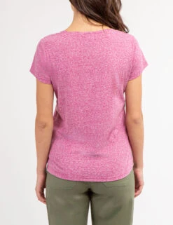 U.S. Polo Assn. TWIST NECK SNOW YARN T-SHIRT -Glimmera Cloth Shop 2155692F HSDF 67099