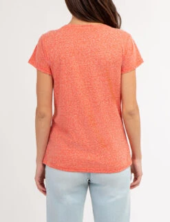 U.S. Polo Assn. TWIST NECK SNOW YARN T-SHIRT -Glimmera Cloth Shop 2155692F ORRD 67935