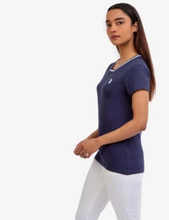 U.S. Polo Assn. RINGER NECK TRIM T-SHIRT -Glimmera Cloth Shop 2155711ZH CLNV 48316