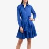 U.S. Polo Assn. LONG SLEEVE YOKE SKIRT DRESS
