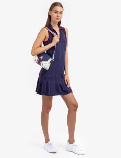 U.S. Polo Assn. SLEEVELESS SPLIT NECK TENNIS DRESS -Glimmera Cloth Shop 215586ZH CLNV 54919