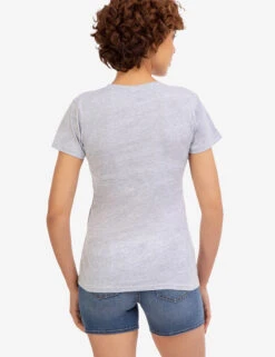 U.S. Polo Assn. RETRO USPA V-NECK T-SHIRT -Glimmera Cloth Shop 2156161D LTGY 45648