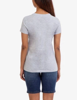 U.S. Polo Assn. USPA LOGO FLAG CREW NECK T-SHIRT -Glimmera Cloth Shop 2156201D LTGY 48553