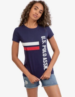 CREW NECK U.S. POLO ASSN. T-SHIRT -Glimmera Cloth Shop 2156211D CLNV 48561