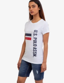 CREW NECK U.S. POLO ASSN. T-SHIRT -Glimmera Cloth Shop 2156211D OPWH 48488