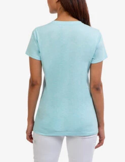 U.S. Polo Assn. V-NECK STRIPE FOIL GRAPHIC T-SHIRT -Glimmera Cloth Shop 215624 EASY 48107