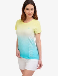 U.S. POLO ASSN. DIP DYE GRAPHIC T-SHIRT -Glimmera Cloth Shop 2156251D ACLM 45934