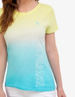 U.S. POLO ASSN. DIP DYE GRAPHIC T-SHIRT -Glimmera Cloth Shop 2156251D ACLM 45937