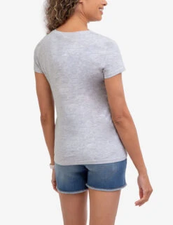 U.S. Polo Assn. ARCHED LOGO GRAPHIC T-SHIRT -Glimmera Cloth Shop 2156281D LTGY 48368