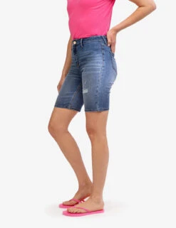 U.S. Polo Assn. HIGH RISE BERMUDA SHORTS -Glimmera Cloth Shop 215641M9 BLUE 41843