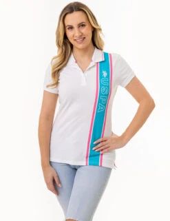 U.S. Polo Assn. USPA GRPAHIC STRIPE POLO SHIRT