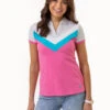 U.S. Polo Assn. OPEN PLACKET CHEVRON POLO SHIRT
